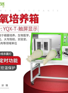 上海龙跃厌氧培养箱YQX-II/T系列实验室细菌试验箱生物医学培养箱