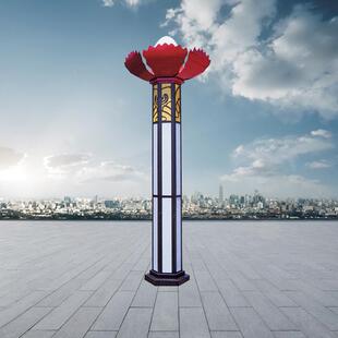 太阳能路灯户外灯带灯杆全套1000W新农村56米高亮大功率LED庭院灯