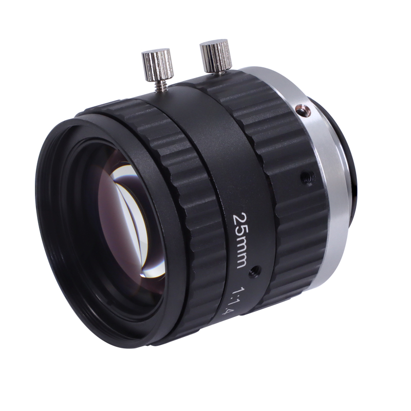 FA工业镜头6mm 8mm12mm 16mm25mm35mm50mm低畸变C口500万相机镜头