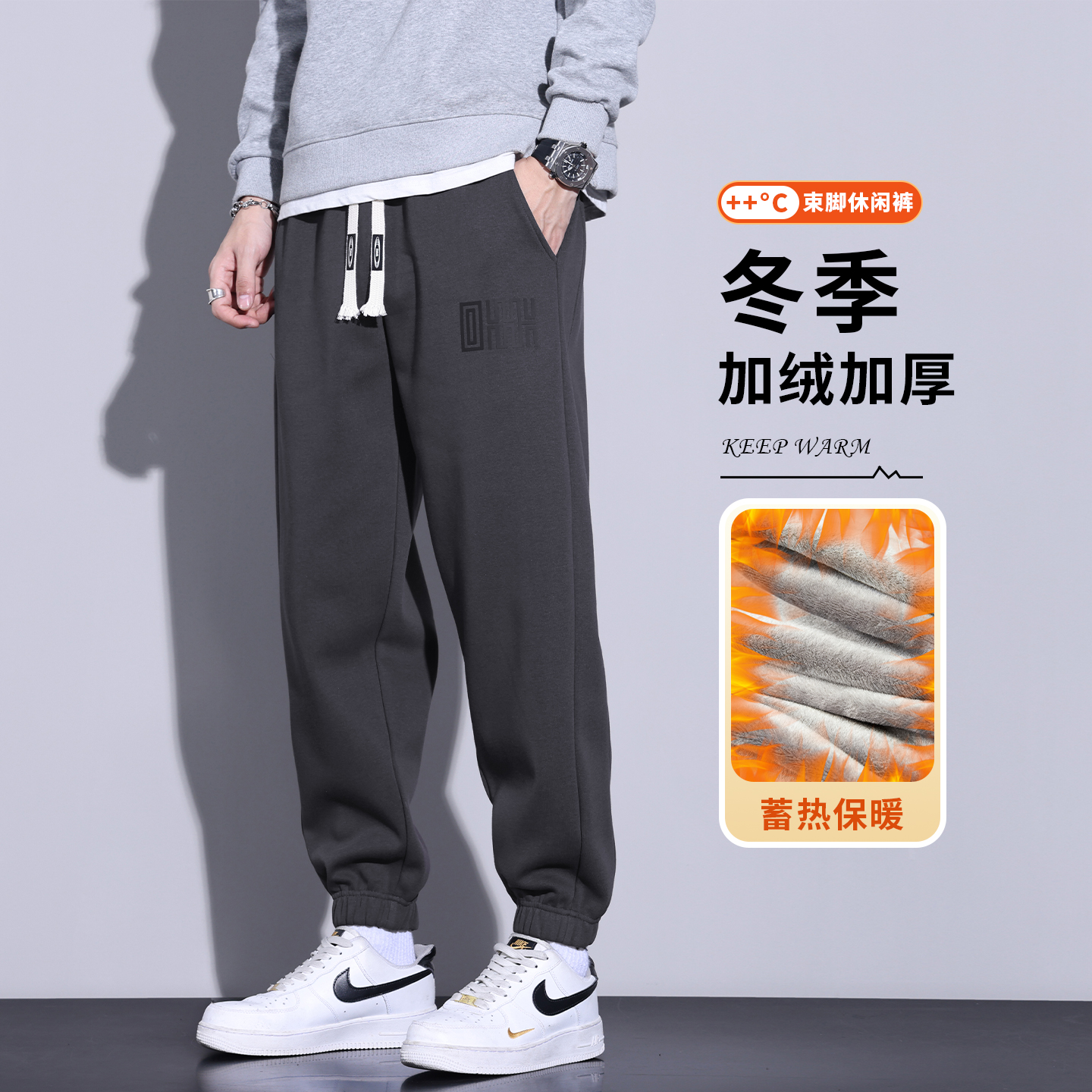 美式复古工装裤男款春季潮牌