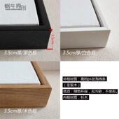 亚麻油画框 裱框内框外框油画板油画丙烯用定制 油画布装