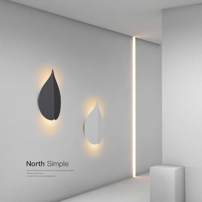 创意个性壁灯led现代简约酒店公寓床头灯卧室灯书房灯具中山灯饰
