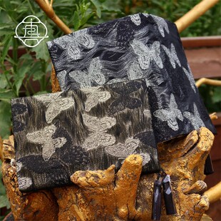 真我 迷梦蝴蝶 梦幻蝴蝶提文艺手帐账本手工布书衣日记本笔记