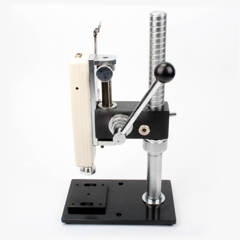 艾德堡 数显弹簧压力试验机50公斤推拉力计测试台位移距离标尺HPB