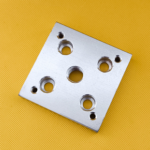 福马轮安装板脚杯地脚连接板安装件通用固定块支撑件铝挤型材料