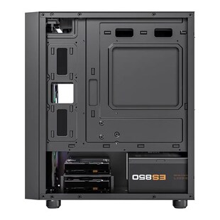 爱国者箱 板水冷电竞游戏台式电脑箱黑无侧透