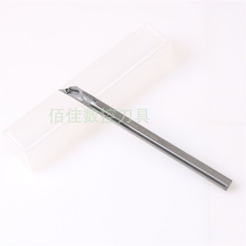 数控车刀杆螺钉式内孔钨钢8倍防震镗孔刀杆C12Q-SVJCR11-16镗刀杆