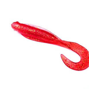 路亚海钓石斑海鲈红友黑鲷大根软虫软饵卷尾假饵拟饵卷尾鱼卷尾饵