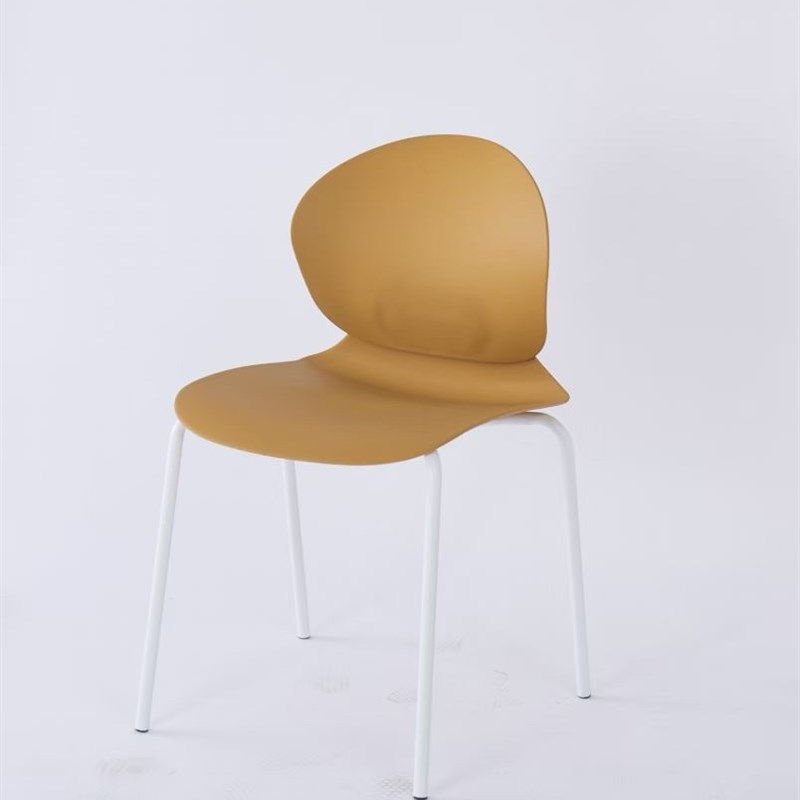 培训椅接待洽谈椅会客椅塑料椅办公椅休闲椅可叠落会议椅家用餐椅