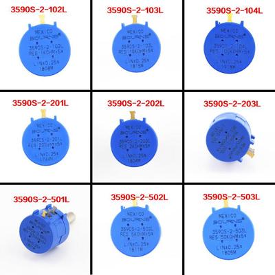 BOURNS进口电位计3590S-2-102L202L502L103L203L503L201L501L104L