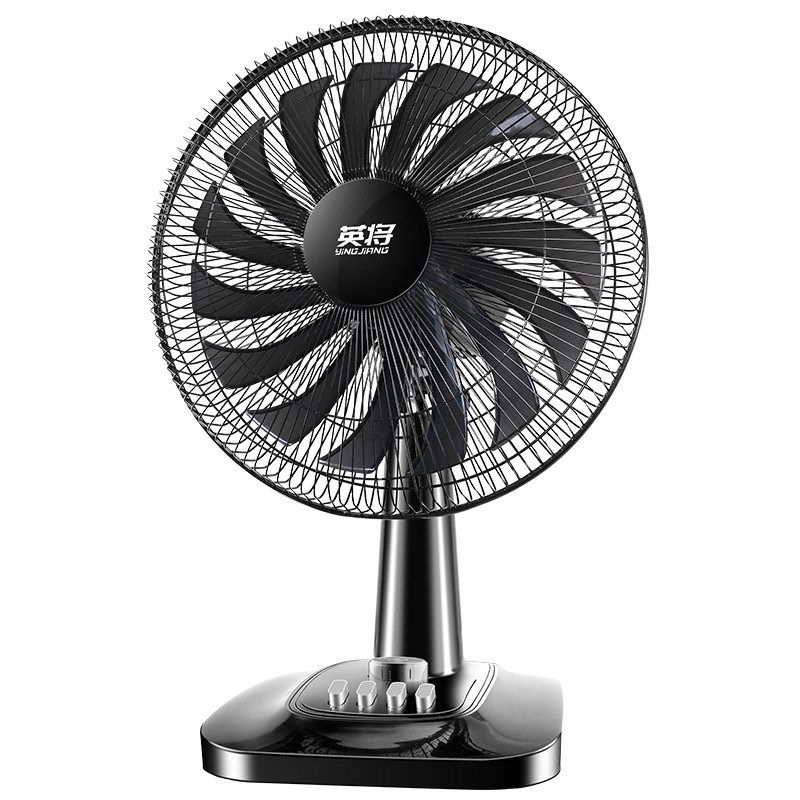 电风扇台式家用大风力静音学生宿舍16寸大台扇桌面摇头小型落地扇