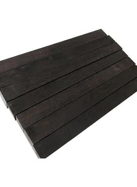 光梳檀木黑檀木乌料边角料原木紫实木板木方二胡料06395乌手子料