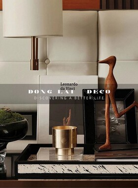 样板间床头柜摆件套装客厅茶几装饰品轻奢高档样板间卧室飘窗摆设