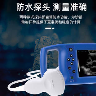 猪羊犬B超机兽用测孕仪器妊娠测量猪比b超机超声波怀孕彩超背标