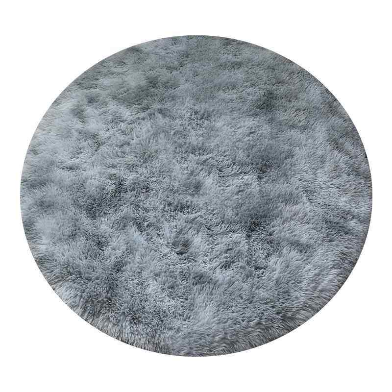 长毛绒圆形地毯书房客厅茶几卧室床边坐垫儿童吊篮摇椅电脑椅地垫,居家布艺,地毯,淘宝优惠券,粉丝福利购,淘宝优惠卷