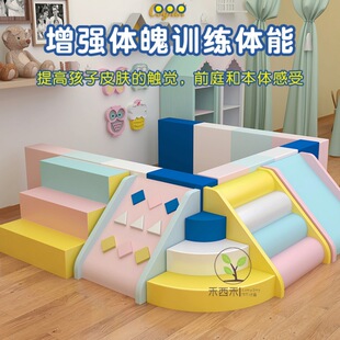 海洋球池围栏室内小孩滑梯波波球池游乐场早教家用软体百万海洋球