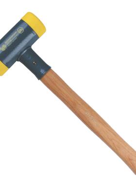 德国威汗WIHA木柄无反弹橡胶尼龙锤800 30mm钣金模具软面安装锤