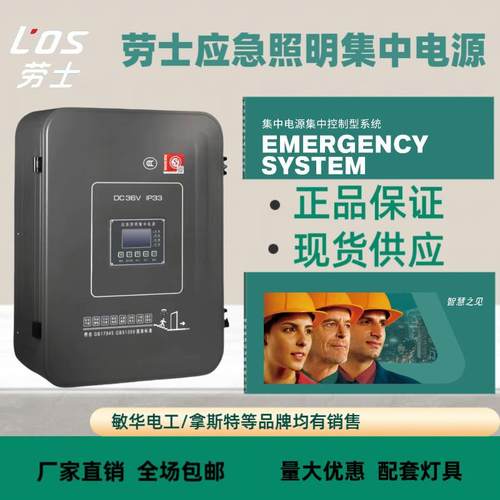 劳士应急照明集中配电箱消防应急照明配电箱智能疏散36V分配电箱