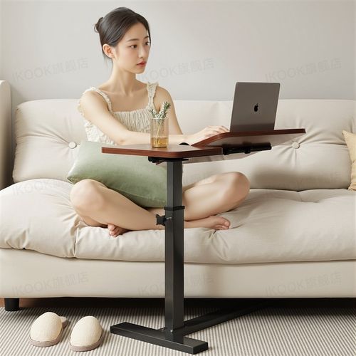 床边桌可移动升降电脑桌客厅沙发边几折叠桌书桌家用卧室床头学习