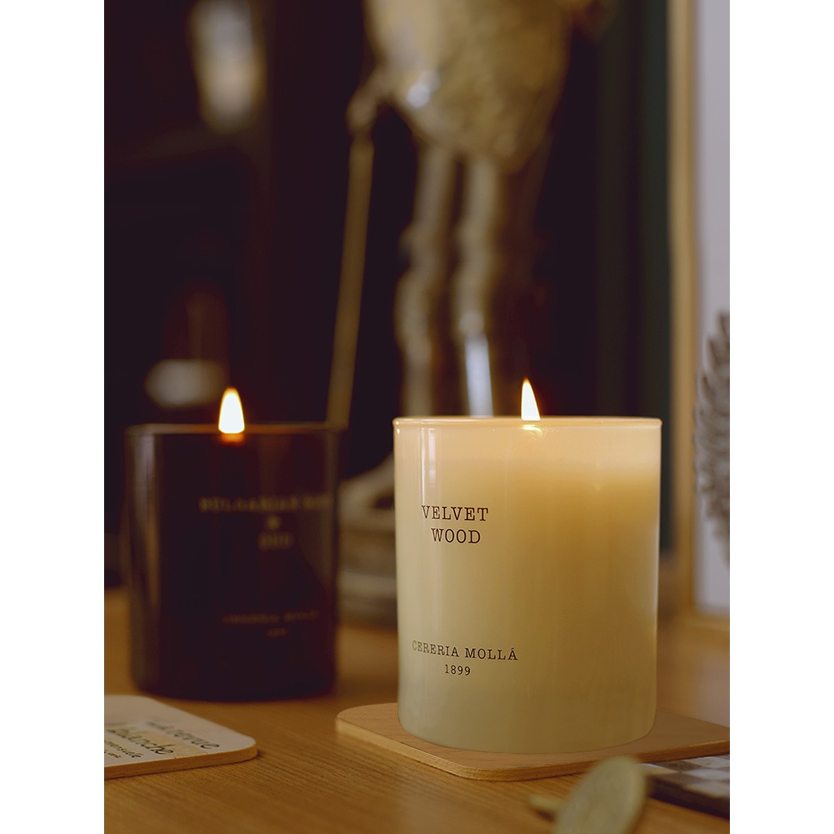 奢莫拉cereria molla香薰蜡烛卧室内氛闺蜜生日七夕情人节礼物盒