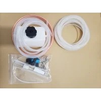 踏板摩托车暖气配件，包含铜管，软管，水壶，小配件。不含挡风被