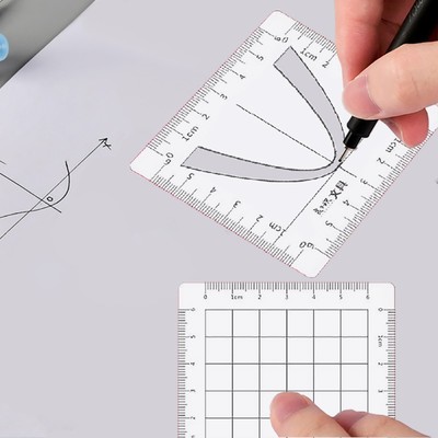 良识数学推导初中动点题正方形尺子考试直尺解题数学几何威震四方