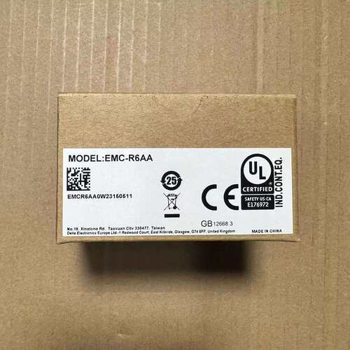 EMC-R6AA 现货台达继电器输出扩充卡，6 点常开输出接点，250V AC