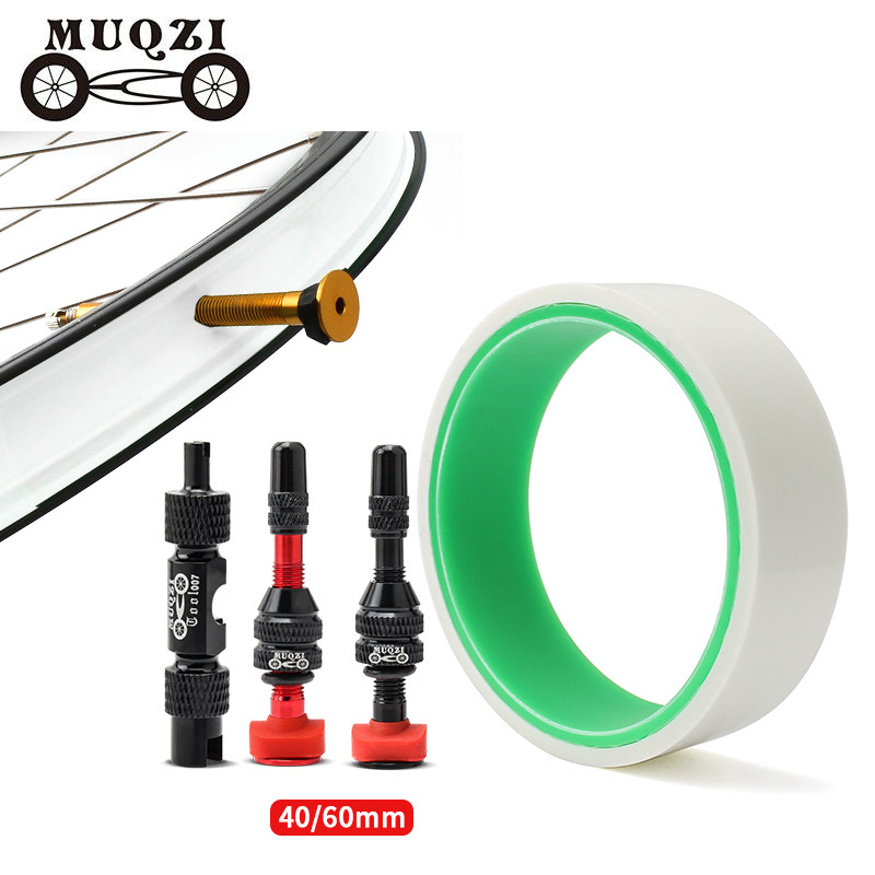 山地公路a自行车车圈真空胎垫密封多规格无内胎法式气门嘴黑色