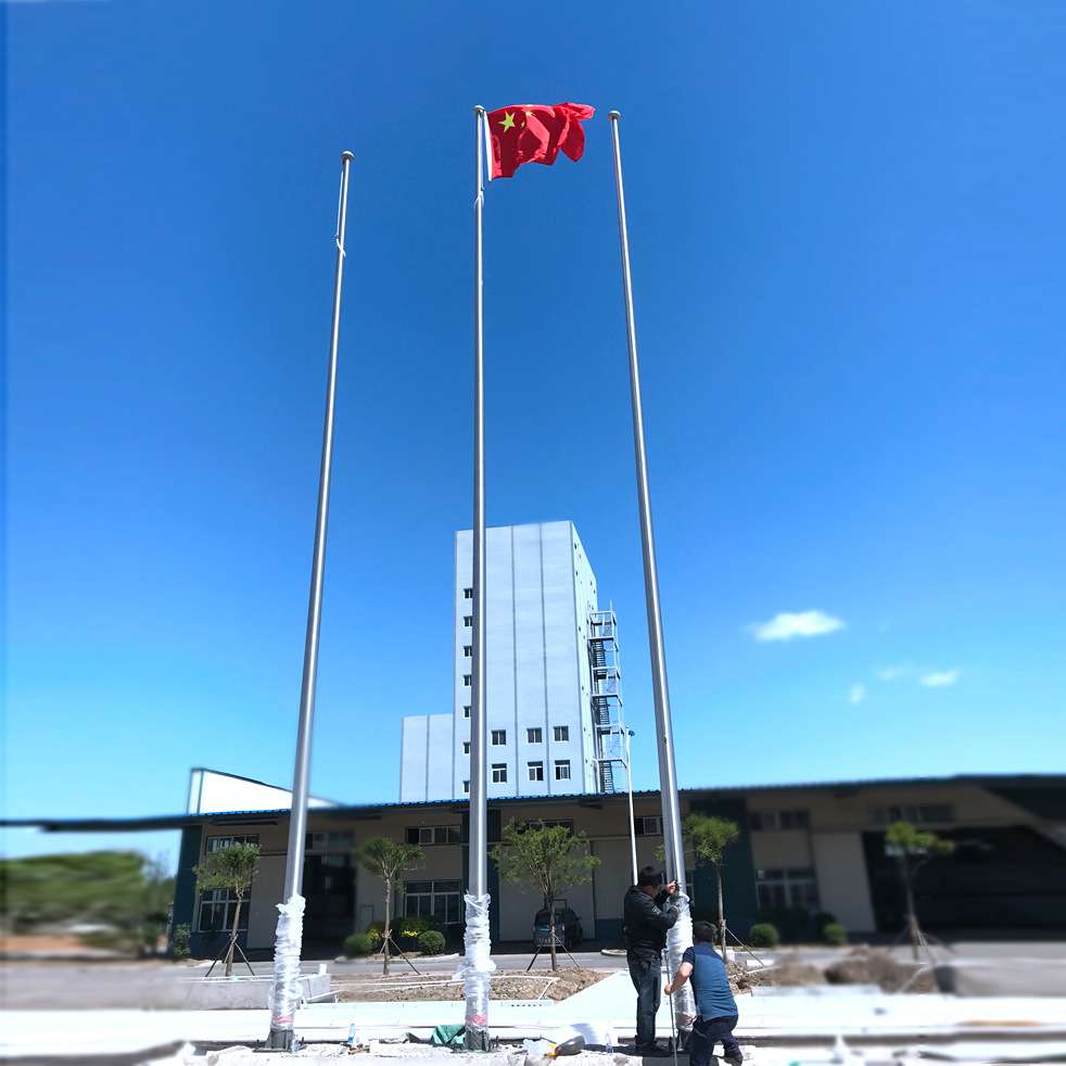 无锡铝合金旗杆 户外广场酒店不锈钢旗杆 电动旗杆  厂家直销