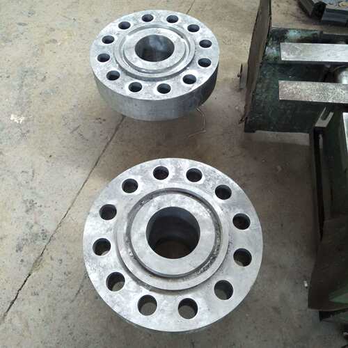 HG20615合金钢A182F11高压对焊法兰4寸 CLASS2500 高径对焊法兰RJ