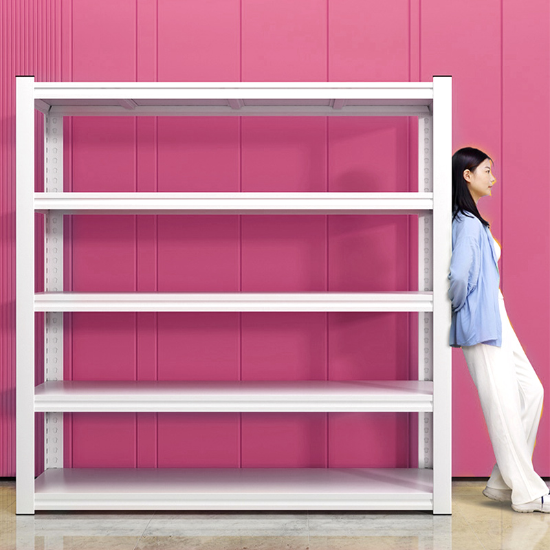 货架置物架落地多层家用储藏w间阳台杂物快递收纳架钢制超市展示