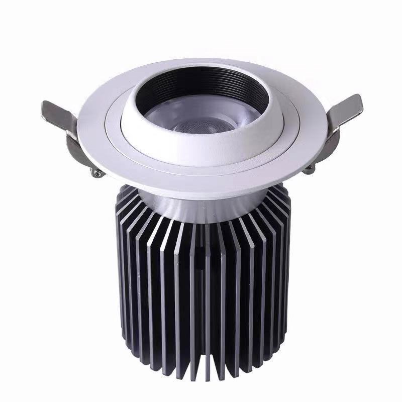 5mm孔高显色LED射灯商业店铺专用大功率牛眼灯5孔天花孔灯