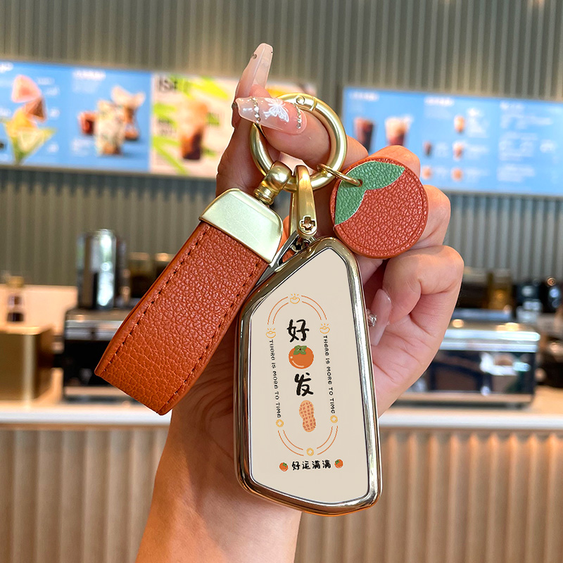 适用大众ID3钥匙套ID4crozz汽车id6女id6x专用id6crozz包id7壳扣