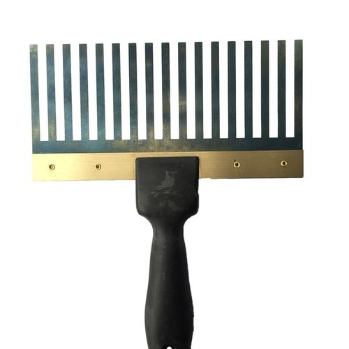 润工假山工具水泥路面假山墙面蓝钢拉毛器混泥土地坪刷建筑雕刻