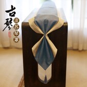 古典丝绸流苏古琴盖布 七弦琴通用防尘布 加厚边流苏古琴琴罩