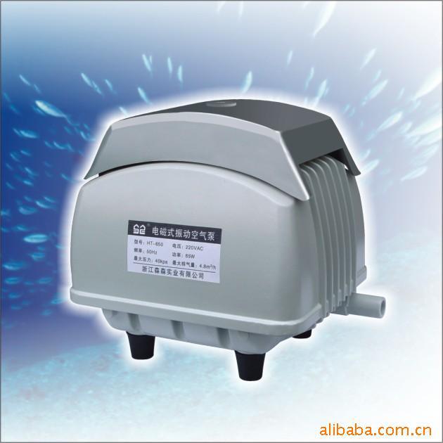 森森 电磁式空气泵 HT-200 400 500 650真空泵,曝气泵 气床充气泵