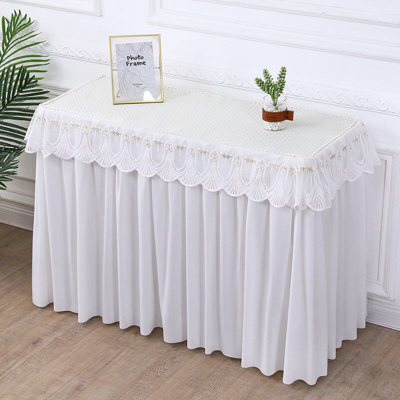 老式缝纫机套罩家用防尘布艺长方形长条桌围裙展会供桌布盖布盖巾,居家布艺,桌布,淘宝优惠券,粉丝福利购,淘宝优惠卷