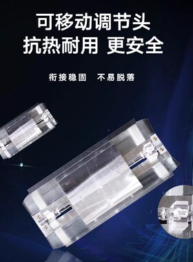 1000w瓦碘钨灯架通用菜棚加热取暖保温卤钨灯架太阳灯罩烤漆灯架