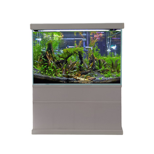 鱼缸客厅小型免换水桌面一体式底滤家用玻璃轻奢2022新款乌 龟 缸