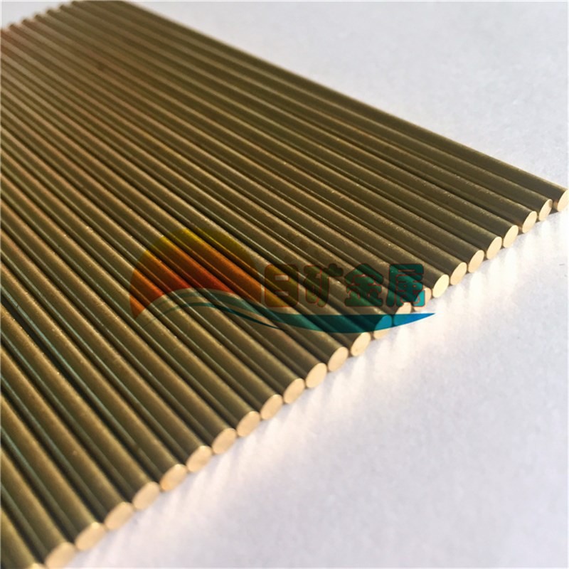 黄铜棒1 c1.5 2 2.5 3 4 5mm易车黄铜棒 装饰黄铜条 细铜棒实心棒