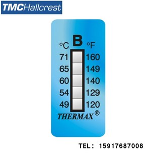 THERMAX温度美五格B 160F 120 热敏试纸 71C 英国TMC