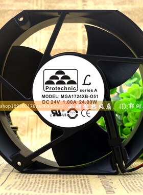 MGA1724XB-O51 原装 台湾永立 24V 1.0A 17251 17CM 散热风扇