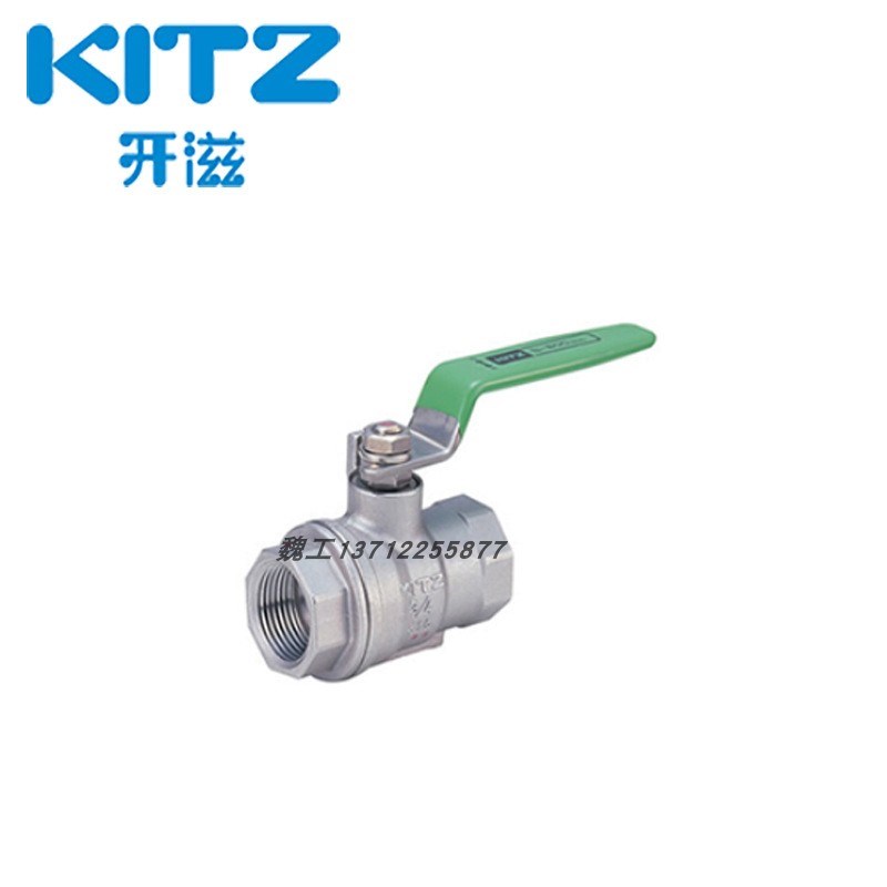日本北泽KITZ304不锈钢丝扣球阀UTH球心阀不锈钢二片式球阀800WOG