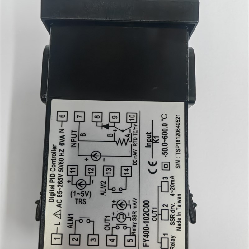 FY400-102C00 FY400-102C00T 1-5V传送 FY400 原装台湾台仪温控器