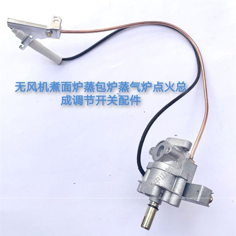 无风机蒸炉煮面桶配件进气管火排炉头总承点火器打火总成调节开