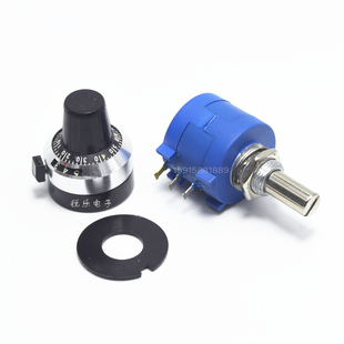 3590S-104 100k精密多圈电位器线绕电位器配数显旋钮BOURNS电位器