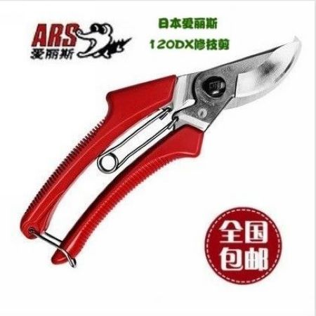 日本进口爱丽斯ARS120DX修枝剪整枝剪果树剪刀园艺剪刀花剪子包邮