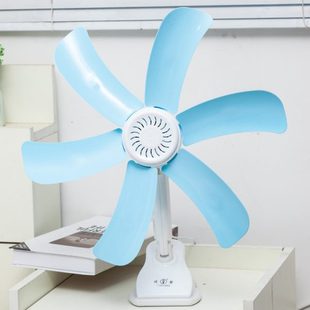 夹扇家用小型电扇 电风扇迷你学生宿舍床上小风扇寝室床头静音台式