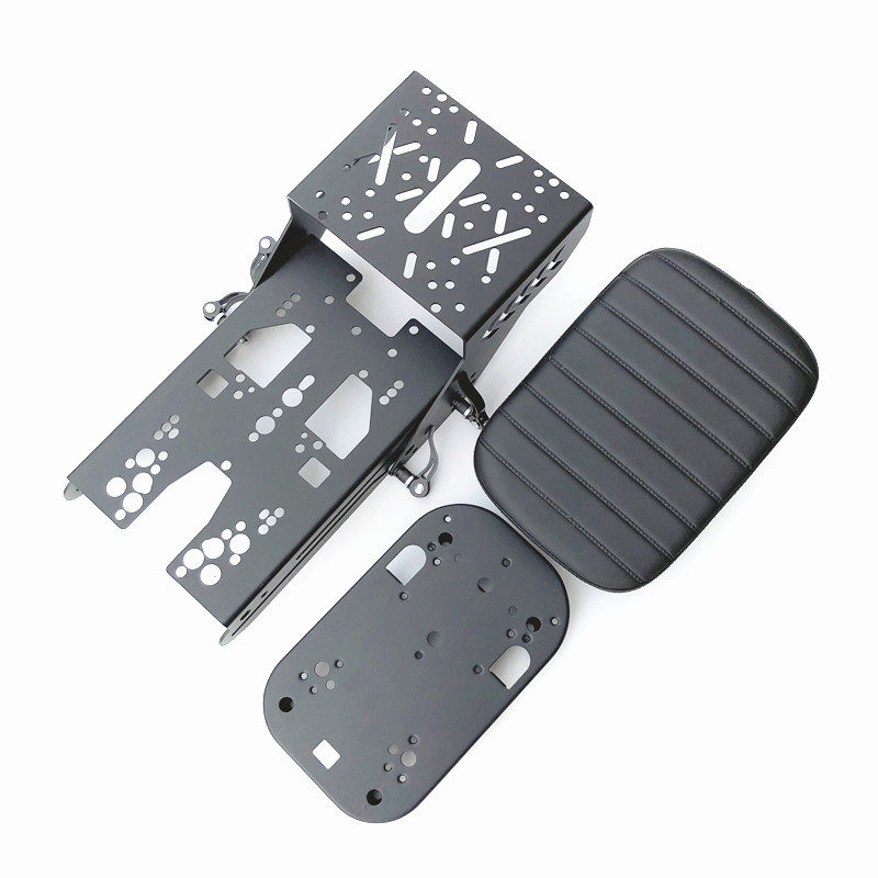 适用深远电动车A7 A8 A8T A8L A9电瓶车改装滑动尾箱架加厚坐垫