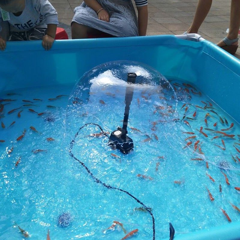 摆摊金鱼池鱼池增氧泵潜水喷泉泵造景循环泵水泵养鱼打氧机增氧机